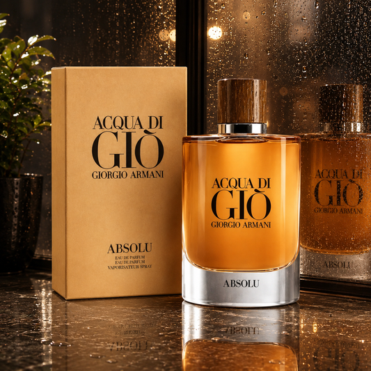 Acqua Di Gio Absolu by Giorgio Armani 4.2 oz / 125ml EDP Cologne Men New In Box
