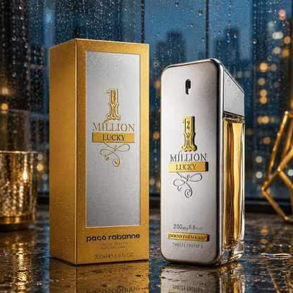 1 ONE MILLION LUCKY * PACO RABANNE * Cologne for Men * 1.7 / 3.4 / 6.7 Oz * NIB