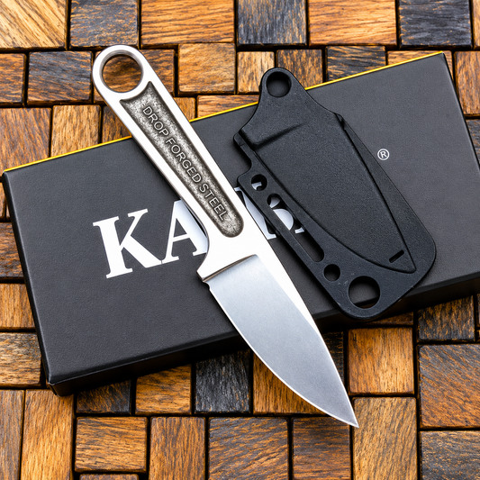 Ka-Bar Wrench Fixed Knife 3" Blade 425 Carbon Steel One Piece free shipping.