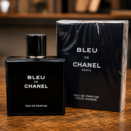 CHANEL Bleu de CHANEL Eau de Parfum for Men, 3.4 fl oz (100mL), Spray