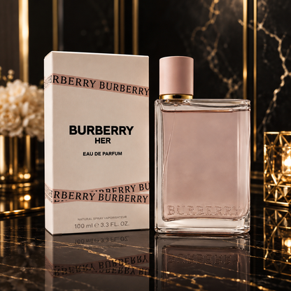 Burberry Her Eau De Parfum 3.4 fl oz 100ml New Open Box