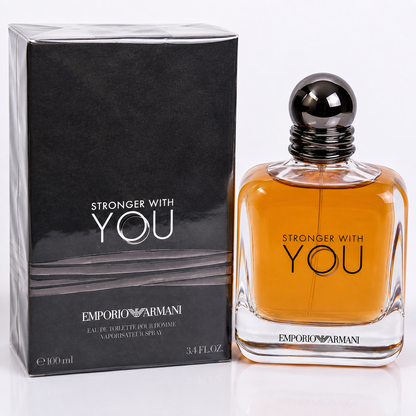Emporio Armani Stronger With You 3.4oz EDT Spray For Men New In Box