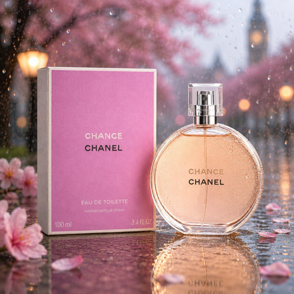 CHANCE Chanel Women's Eau De Toilet 3.4 oz / 100ml New Sealed Box Fast Shipping