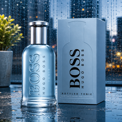 Boss Bottled Tonic by Hugo Boss for Men Eau de Toilette Spray 3.3 oz