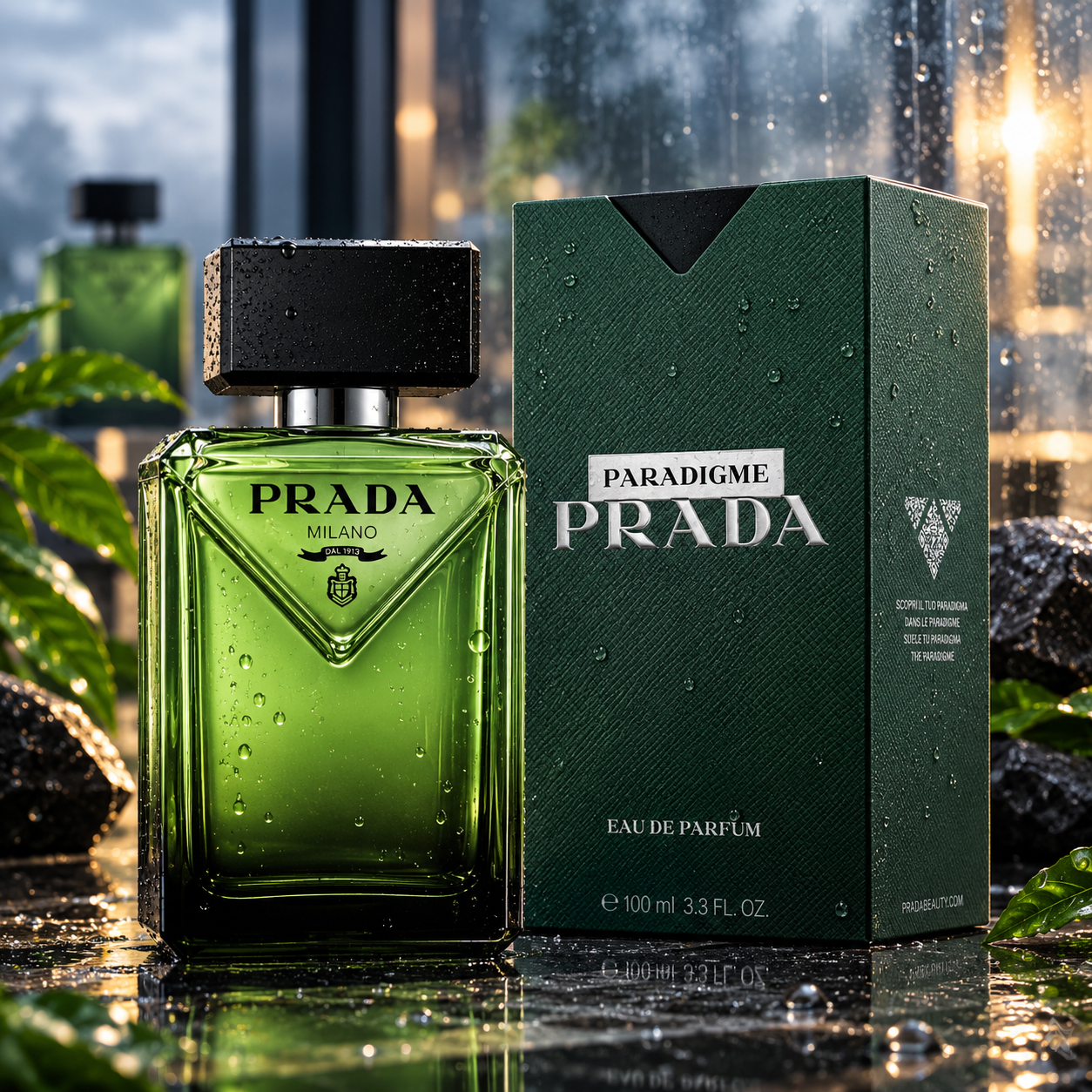 PRADA Paradigme Eau de Parfum Spray 100 ml 3.3 fl oz Regular Size