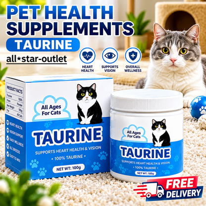 Kitty Supps Taurine for Cats, Kittysupps Taurine Supplement Immune Support