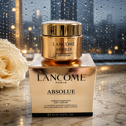 New in Box Lancôme Absolue Soft Cream With Grand Rose Extracts 15ml / 0.5oz
