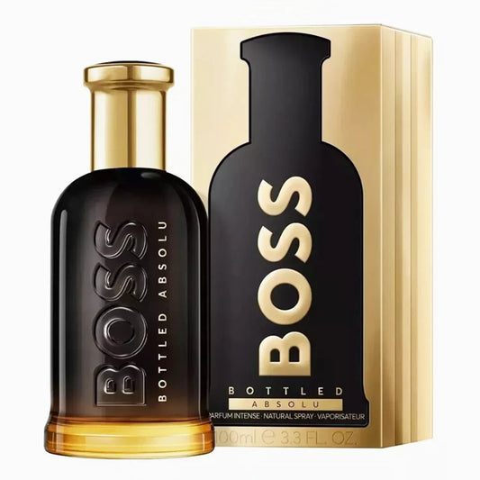 BOSS BOTTLED PARFUM-HUGO BOSS-MEN-SPRAY-3.3 OZ-100 ML-AUTHENTIC-MADE IN SPAIN