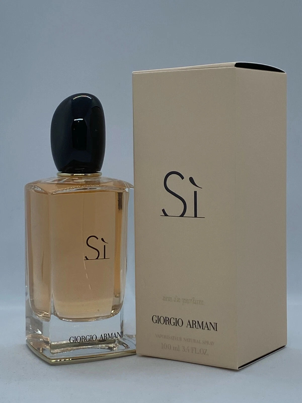 Giorgio Armani Si Eau de Parfum Spray 3.4oz/100ml, (1000000% Authentic)